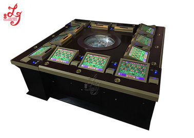 Casino 12 Players Touch Screen Roulette Game Machine / Jackpot Gambling Game Machine