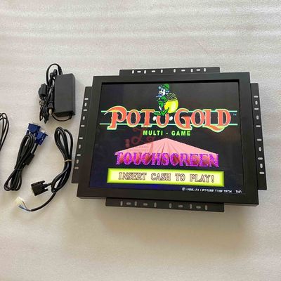 ชีวิตของหรูหรา WMS 550 19 นิ้วหน้าจอสัมผัสอินฟราเรด 3M RS232 คาสิโนสล็อต Gaming Monitor